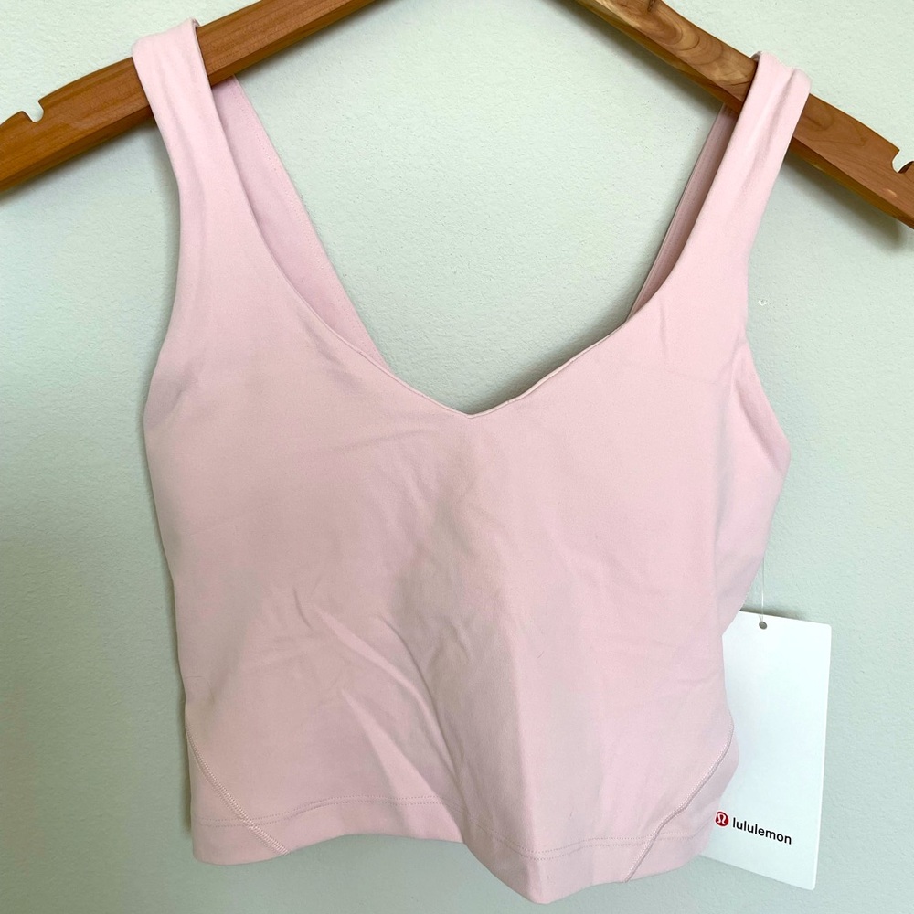 NWT Lululemon Align Tank Top Flush Pink Size 4